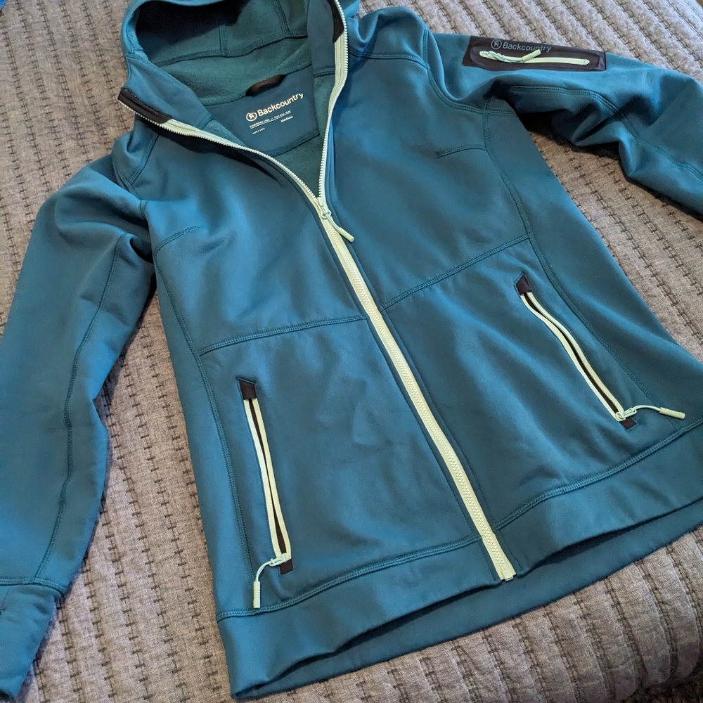 Backcountry zip up hoodie